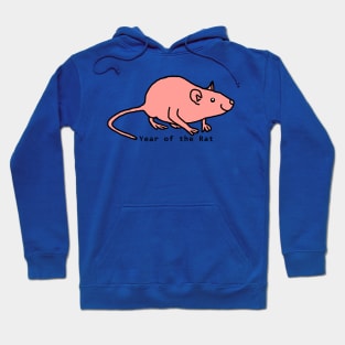 Year of the Rat - Rose Hoodie